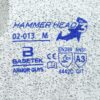 A3 Cut Glove HammerHead Medium 13ga Salt & Pepper Gray Palm Coating - Image 7