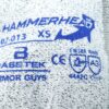 12 Pack Cut Glove X-Small 13ga Salt & Pepper Gray Palm Coating - Image 3