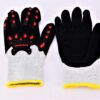 One Pair Armor Guys Nitrile Palm Coat Glove Padded Palm Back Hand Protect Sz Med