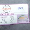 Armor Guys 04-007 X-Small ExtraFlex Glove 15g Gray w/ Black Palm Dipped Dots - Image 2
