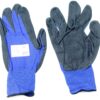 12 Pack Dipped Glove XL 18g ExtraFlex Blue w/ Black MicroFoam Palm Coating