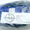 12 Pack Dipped Glove XL 18g ExtraFlex Blue w/ Black MicroFoam Palm Coating - Image 2
