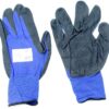 12 Pack Dipped Glove XL 18g ExtraFlex Blue w/ Black MicroFoam Palm Coating - Image 3