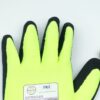 12 Pack Dipped Glove XXL 13g ExtraFlex Hi Vis Yellow Poly-Acrylic Black Palm - Image 5