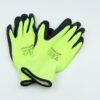 12 Pack Dipped Glove XL 13g ExtraFlex Hi Vis Yellow Poly-Acrylic MicroFoam Palm