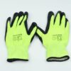 12 Pack Dipped Glove XL 13g ExtraFlex Hi Vis Yellow Poly-Acrylic MicroFoam Palm - Image 2