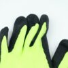 12 Pack Dipped Glove XL 13g ExtraFlex Hi Vis Yellow Poly-Acrylic MicroFoam Palm - Image 4