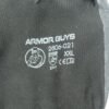 Armor Guys Dipped Glove XXL 13g Black Nylon Liner Black Latex Crinkle Palm Coat - Image 2