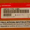 Genuine OEM 08P20-T7S-1J0A Honda Door Edge Guards Midnight Amethyst 19-21 HRV - Image 7