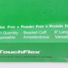 100 Intco Medical TouchFlex 11421-M Synthetic Vinyl Disposable Gloves Medium - Image 2