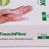 100 Intco Medical TouchFlex 11421-M Synthetic Vinyl Disposable Gloves Medium - Image 3