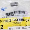 Genuine OEM 11515638 GM Front Bumper Outer Filler U-Nut
