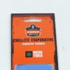Ergodyne Chill-Its 6700MF Blue Microfiber Cooling Bandana, Tie Closure - Image 2
