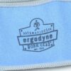 Ergodyne Chill-Its 6700MF Blue Microfiber Cooling Bandana, Tie Closure - Image 4