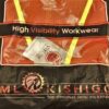 Reflective Vest ML Kishigo Class 3 Model 1243 Size L Orange Zip Front Pockets - Image 8
