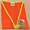 Reflective Vest ML Kishigo Class 3 Model 1243 Size L Orange Zip Front Pockets - Image 10