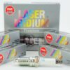 Set of 6 Genuine NGK 1465 - Laser Iridium Spark Plugs IZTR5B11