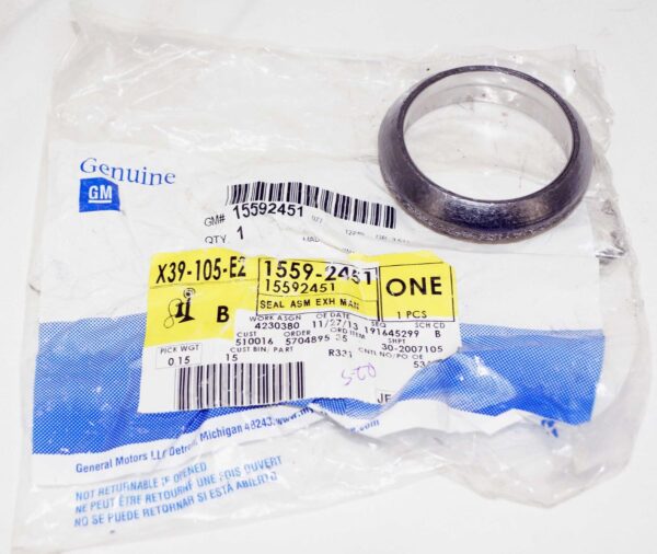 GM OEM 15592451 Exhaust Flange Donut Gasket Exhaust Pipe to Manifold Gasket