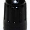 Schrader Automotive 20595 TPMS Valve Cap - Black Plastic Sealing - 100 Pack