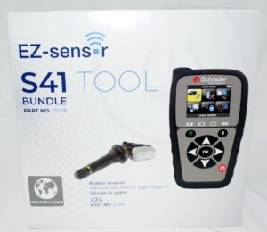 Schrader 21298 S41 TPMS Tool includes 24 33500 EZ Sensors