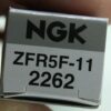 Set of 4 NGK 2262 Spark Plugs V-power ZFR5F11 - Image 7