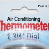 Thermometer Pocket 1-3/4" Dial with Protective Sleeve and Pocket Clip FJC 27990 - Image 2