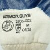 12 Pack Armor Guys 2806-002 Medium Industrial Work Gloves Blue Nitrile Coated - Image 2