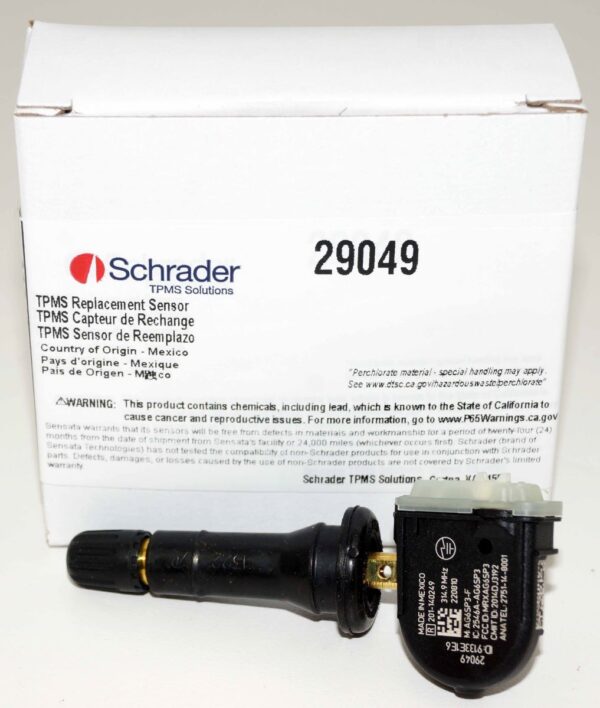 Schrader Automotive 29049 TPMS Sensor Snap-In 314.9MHz