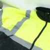 333-1766-LY-2X PIP Hi Vis Bomber Jacket 2XL Zipout Liner Detach Hood Waterproof - Image 2
