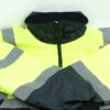 333-1766-LY-2X PIP Hi Vis Bomber Jacket 2XL Zipout Liner Detach Hood Waterproof - Image 4