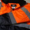 Hi Vis Bomber XP 3XL Hi-Vis Orange with Liner Mic Tabs Detach Hood Waterproof