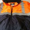 Hi Vis Bomber XP 3XL Hi-Vis Orange with Liner Mic Tabs Detach Hood Waterproof - Image 6