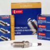 Genuine Denso 3381 K20HR-U1 Spark Plug U-Groove Resistor 6 Pack