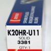 Genuine Denso 3381 K20HR-U1 Spark Plug U-Groove Resistor 6 Pack - Image 3
