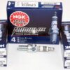 Set of 4 Genuine NGK 4218 Iridium Spark Plugs CR8EIX