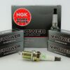 Set of 4 Genuine NGK 4291 Spark Plugs V-power ZFR6F11