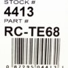 Genuine Spark Plug Wire Set NGK 4413 RC-TE68 - Image 6