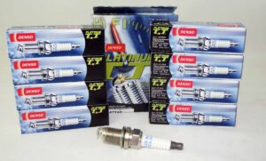 Set of 8 Genuine Denso 4503 PK16TT Platinum Titanium TT Spark Plug