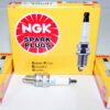 Set of 2 Genuine NGK 4549 Nickel Spark Plug CR7HSA Threaded Tip