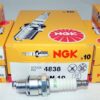 Set of 10 Genuine NGK 4838 BP8H-N-10 V-Power Spark Plug