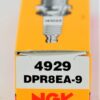 Pack of 10 NGK 4929 Spark Plugs DPR8EA9 Honda Triumph Yamaha Suzuki Kawasaki - Image 2