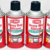 4 Pack CRC Heavy Duty Multi Use Silicone Lubricant 05074 Stops Rust 7.5oz