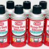 8 Pack CRC Heavy Duty Multi Use Silicone Lubricant 05074 Stops Rust 7.5oz