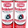 CRC 05089 Brakleen Brake Parts Cleaner Non-Flammable 19oz each can 2 Pack