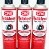 CRC 05089 Brakleen Brake Parts Cleaner Non-Flammable 19oz each can 3 Pack