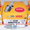 Set of 10 Genuine NGK 5129 Nickel Spark Plug DPR7EA9