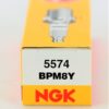 Pack of 3 Genuine NGK 5574 V-Power Spark Plug BPM8Y - Image 2