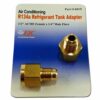 2 - FJC 6015 Air Conditioning R134A 1/2" Female to 1/4" R12 Male Flare Adapter - Image 2
