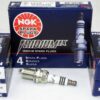 Set of 4 Genuine NGK 6341 Iridium IX Spark Plug BKR5EIX