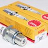 Genuine NGK 6431 Surface Gap Spark Plugs BU8H 2 Pack